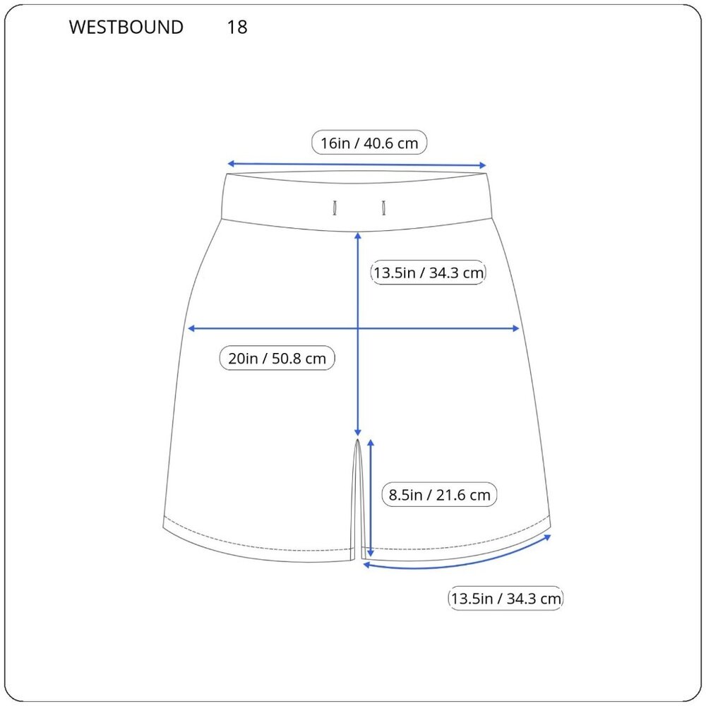 Westbound Womens Shorts 18 Plus Zip Fly Blue Cuff Hem Cotton Casual SHO16E - Picture 2 of 9